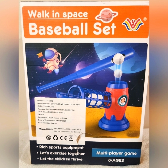 Walk In Space Baseball Set - Picture 2 of 3